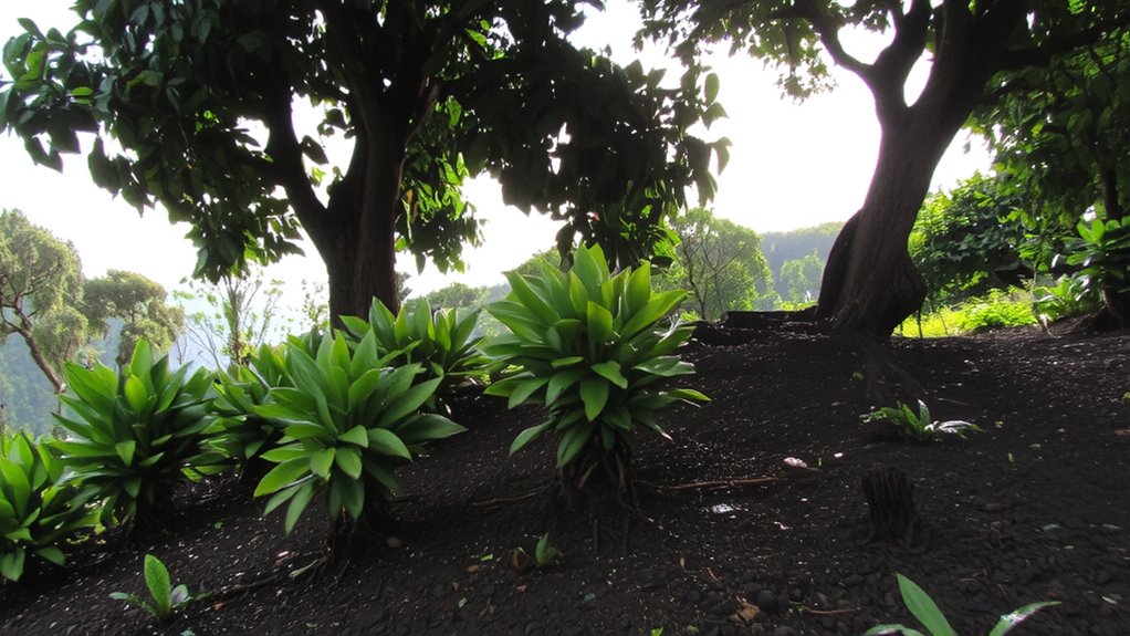 rich volcanic soil grows superior coffee