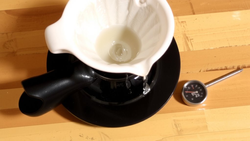 rinse filter prep brewer