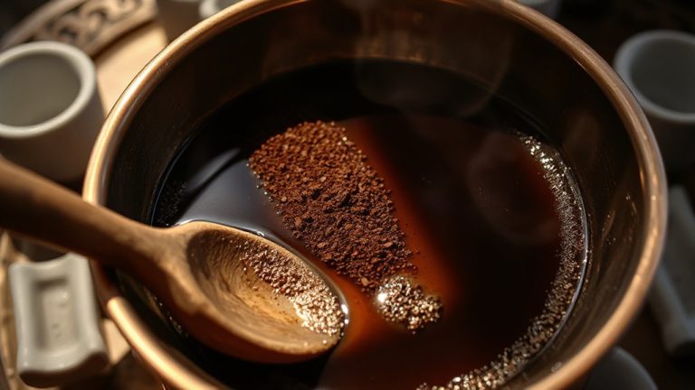 sediment enhances turkish coffee flavor