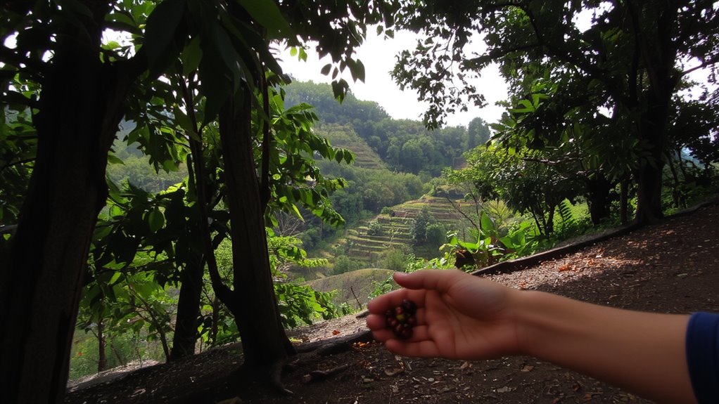 shade grown coffee smoothness