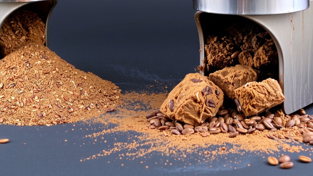 small batches cause clumping