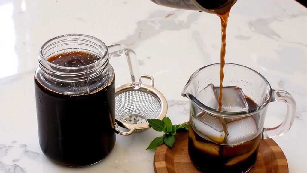 smooth flavor preserved over ice