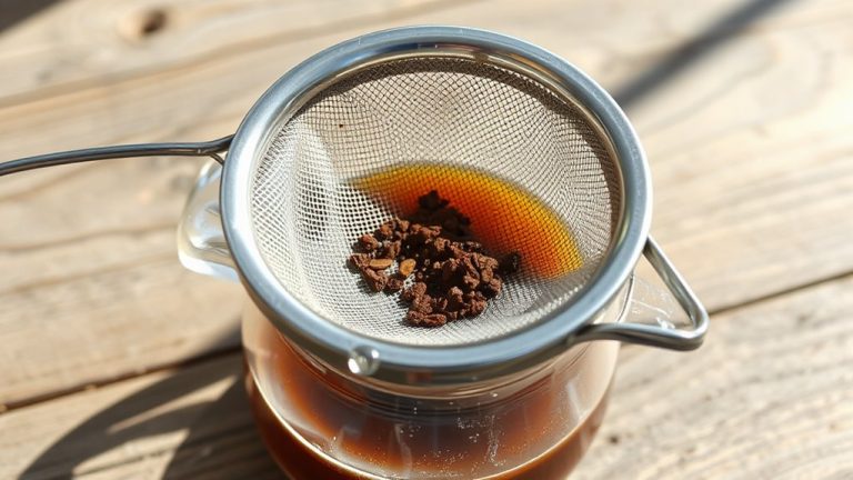 smooth grit free cold brew strainer