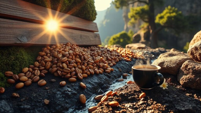 smooth less acidic coffee