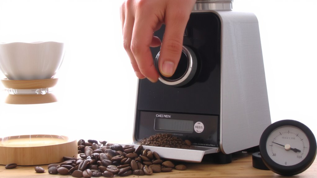 stable grinder ensures consistent extraction