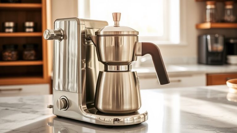 stainless steel plastic free coffee makers