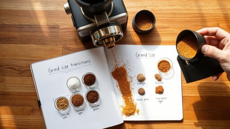 start with grind size