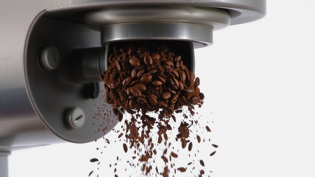 static causes coffee clumping
