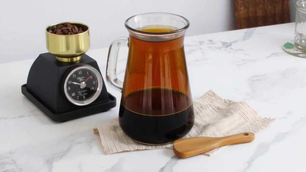steep decaf beans cold