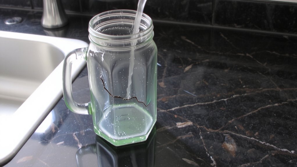 sudden temperature cracks