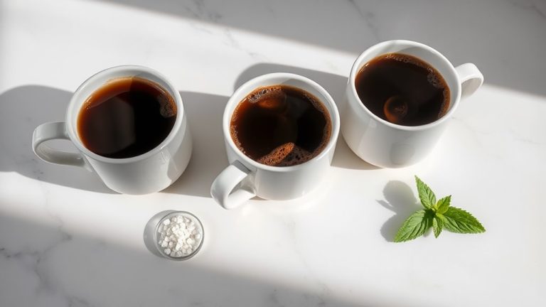 sugar free coffee choices