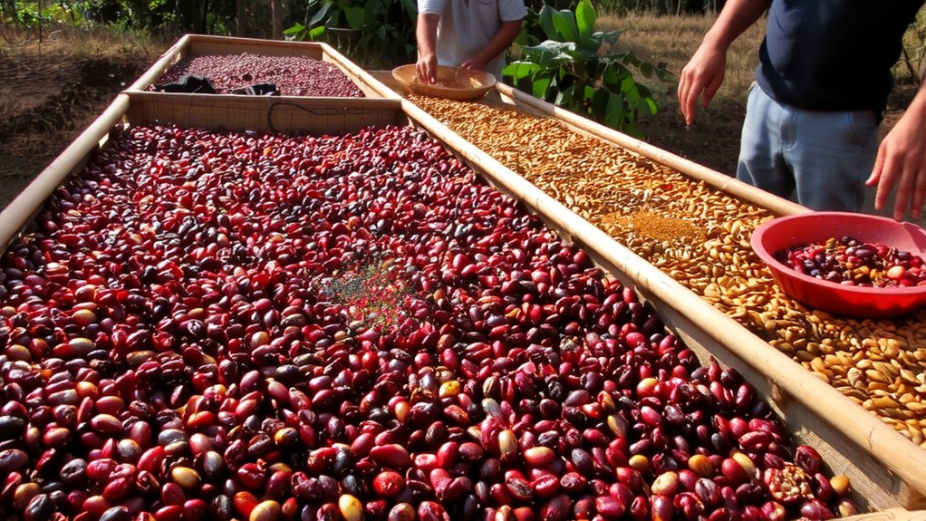 sun drying fuels fruity fermentation