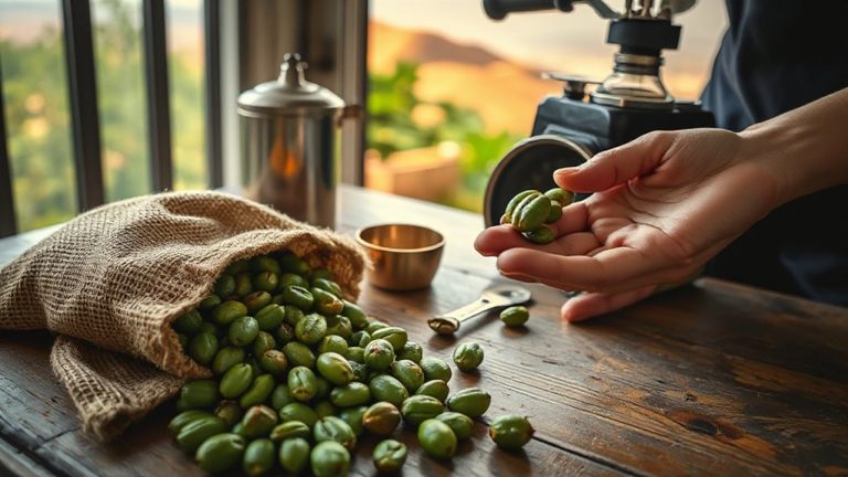 sustainable green coffee sourcing