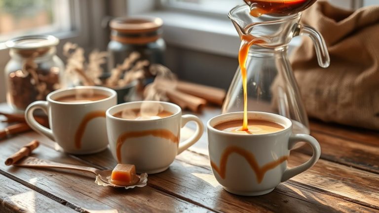 sweet caramel coffee picks