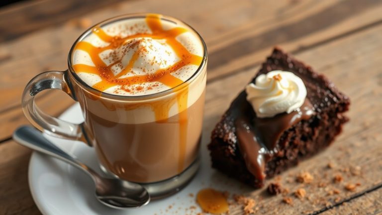 sweet coffee dessert flavors