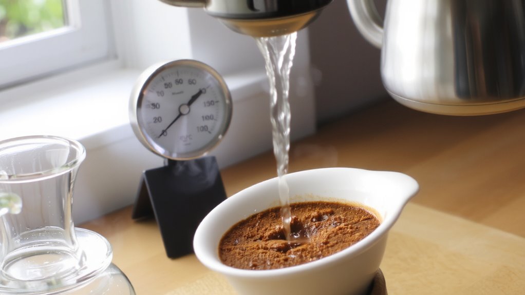 temperature affects coffee extraction