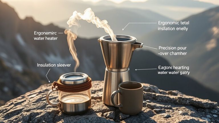 travel coffee makers with water heater