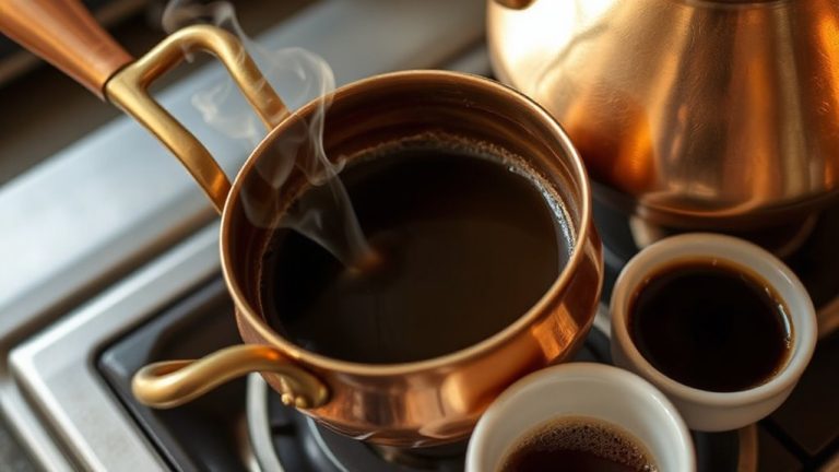 turkish coffee temperature impact