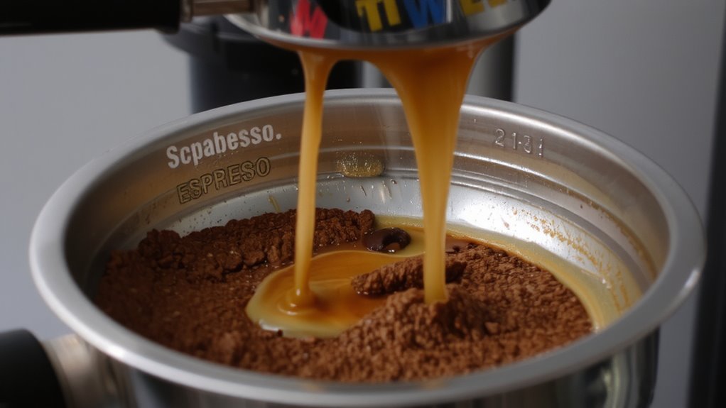 uneven tamping causes gurgling