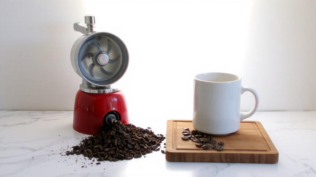 uniform grind for better coffee