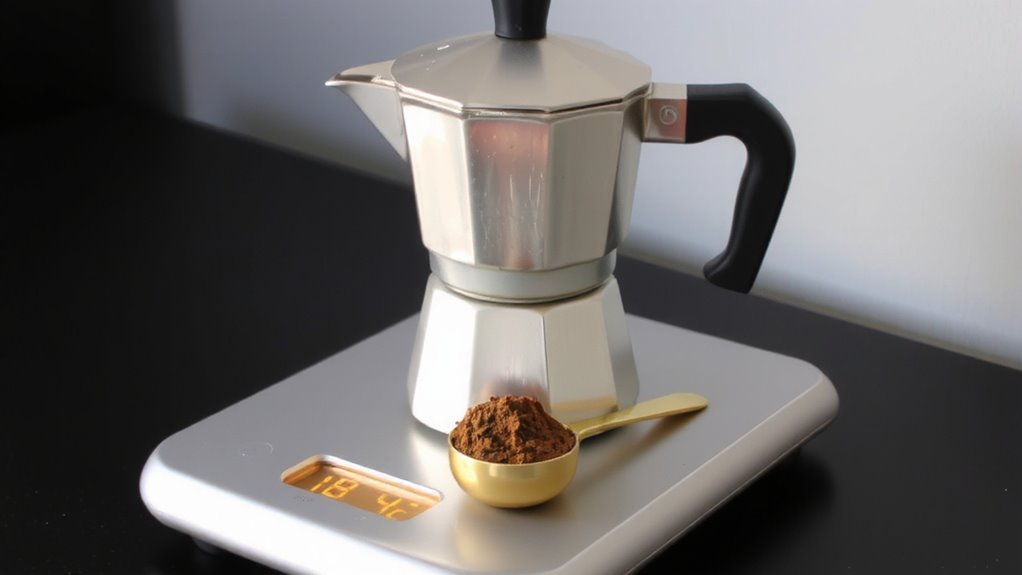 use 15 18 grams coffee