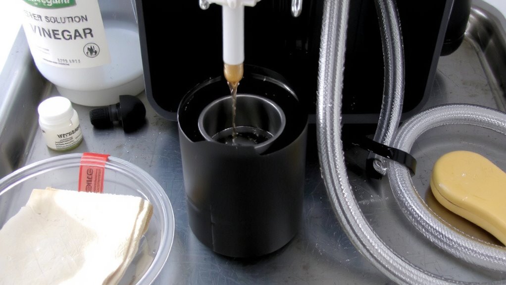 use distilled water always