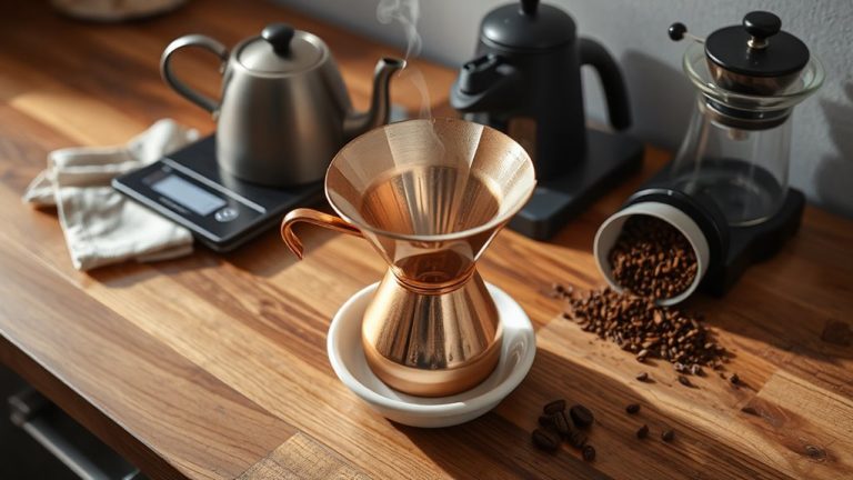 v60 dripper brewing setups