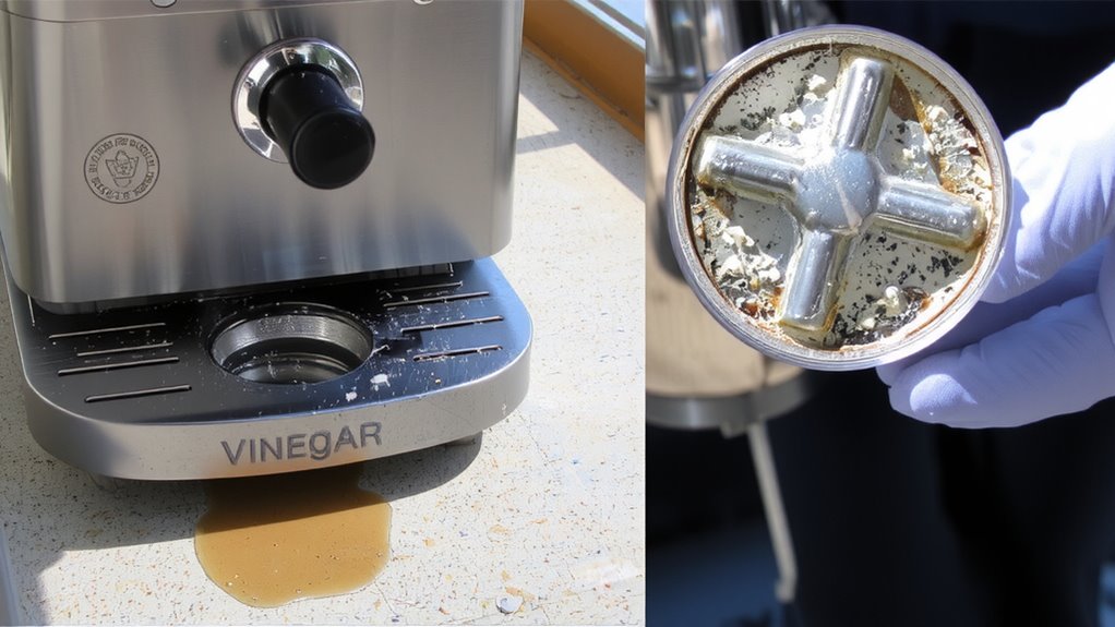 vinegar voids warranty use approved descalers
