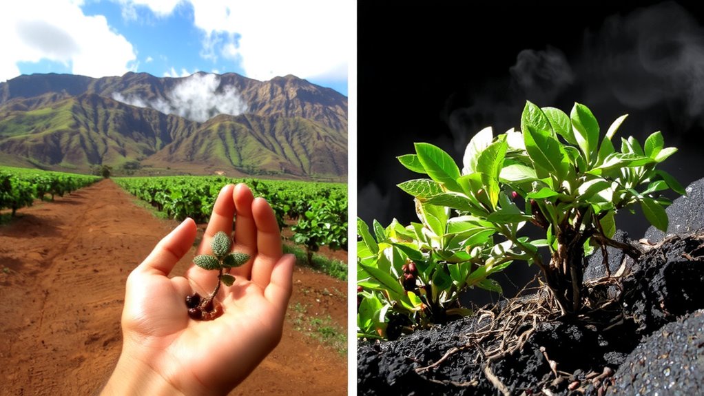 volcanic soil elevates typica