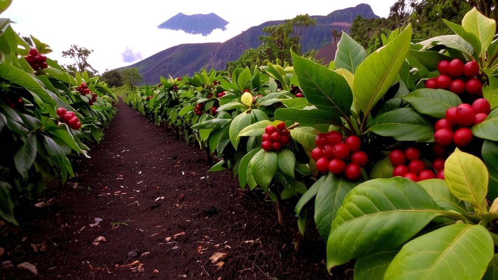 volcanic soil highland grown