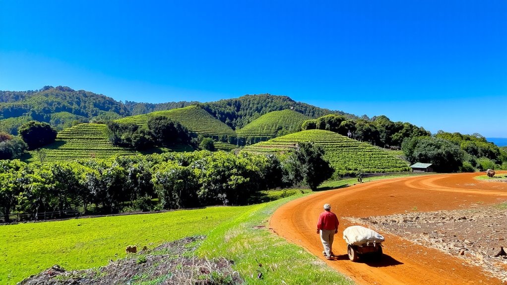 volcanic soil tropical climate