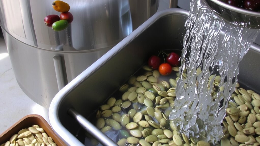 washed process pulp ferment wash dry