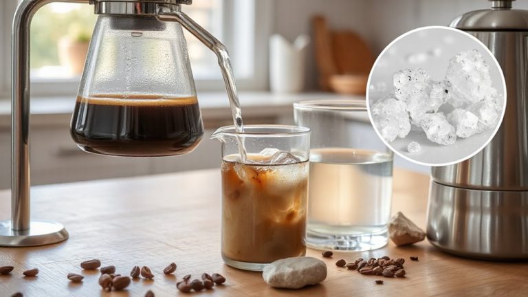 water hardness affects coffee extraction
