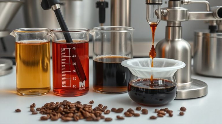 water ph and coffee acid extraction