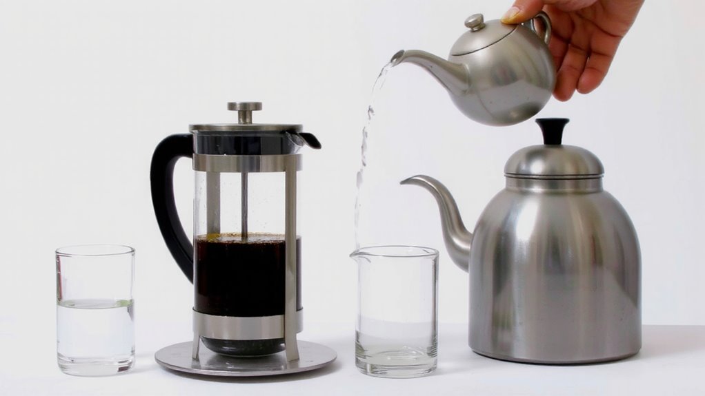 water quality affects french press