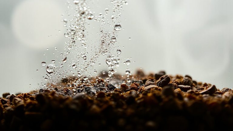 water temperature affects coffee expansion