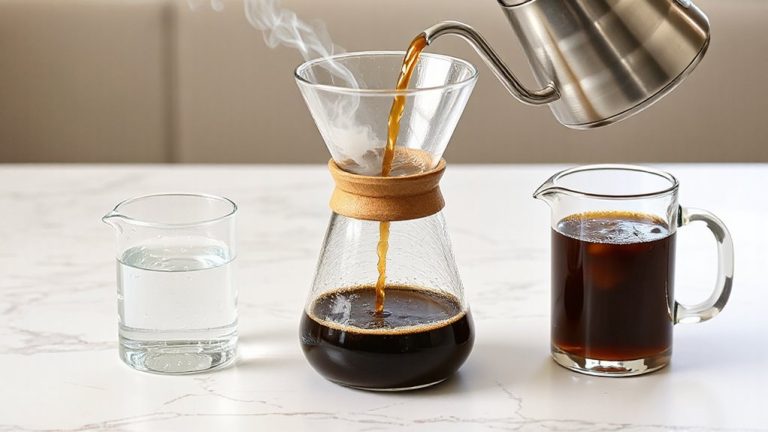 water temperature and extraction speed