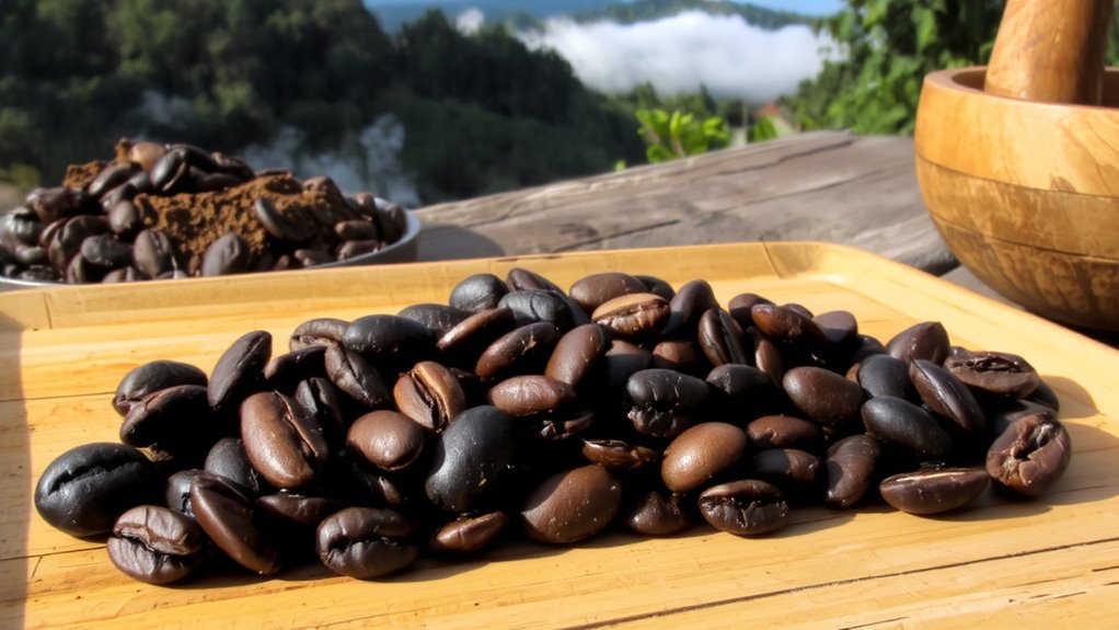 wet hulling enhances java sweetness