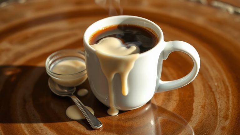 white chocolate coffee sauces