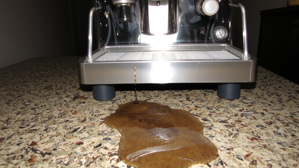 worn seals cause leaks